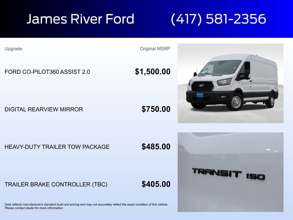 New 2026 Ford Transit 150 148 Medium Roof AWD image 5
