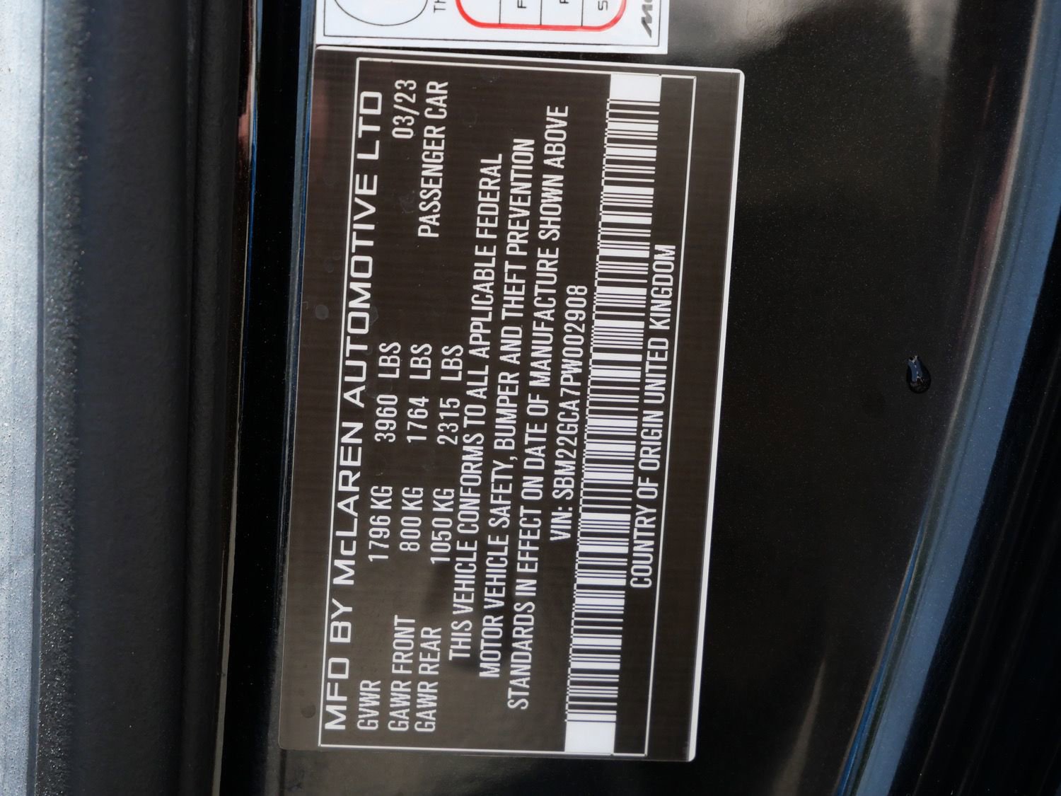 Used 2023 McLaren GT RWD image 27