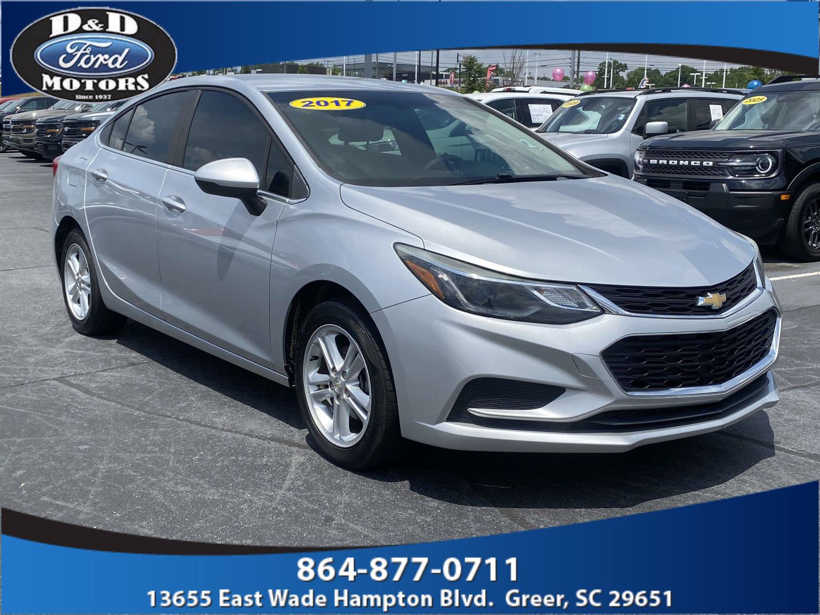 Used 2017 Chevrolet Cruze LT FWD video 1