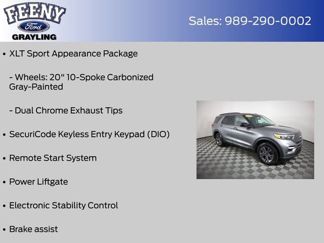 Used 2023 Ford Explorer XLT w/ Equipment Group 202A image 16