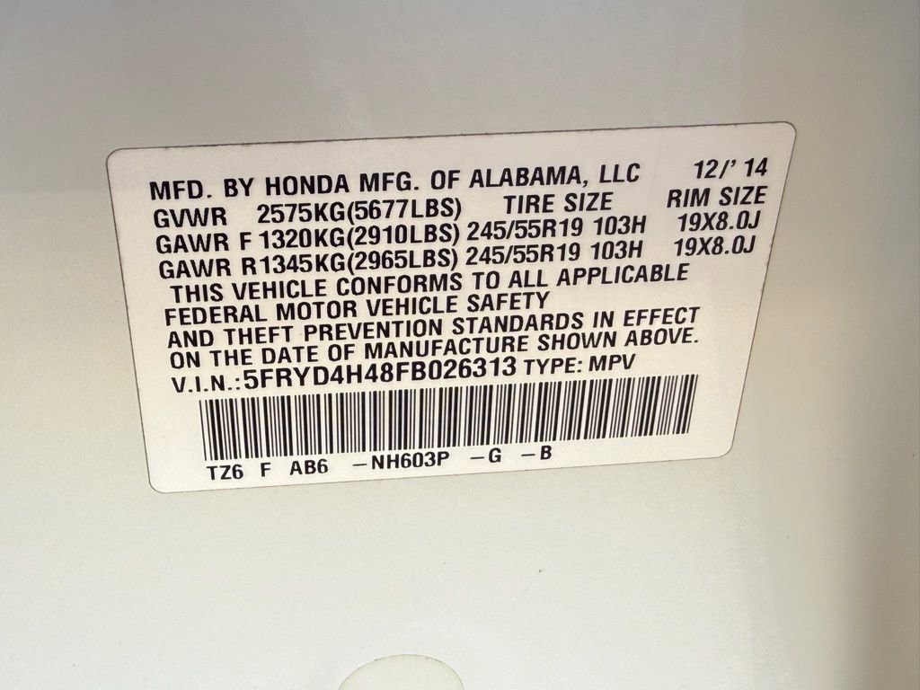 Used 2015 Acura MDX 3.5L Technology Package image 29