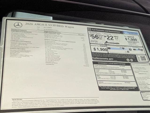 New 2026 Mercedes-Benz E 53 AMG e 4MATIC Wagon image 19
