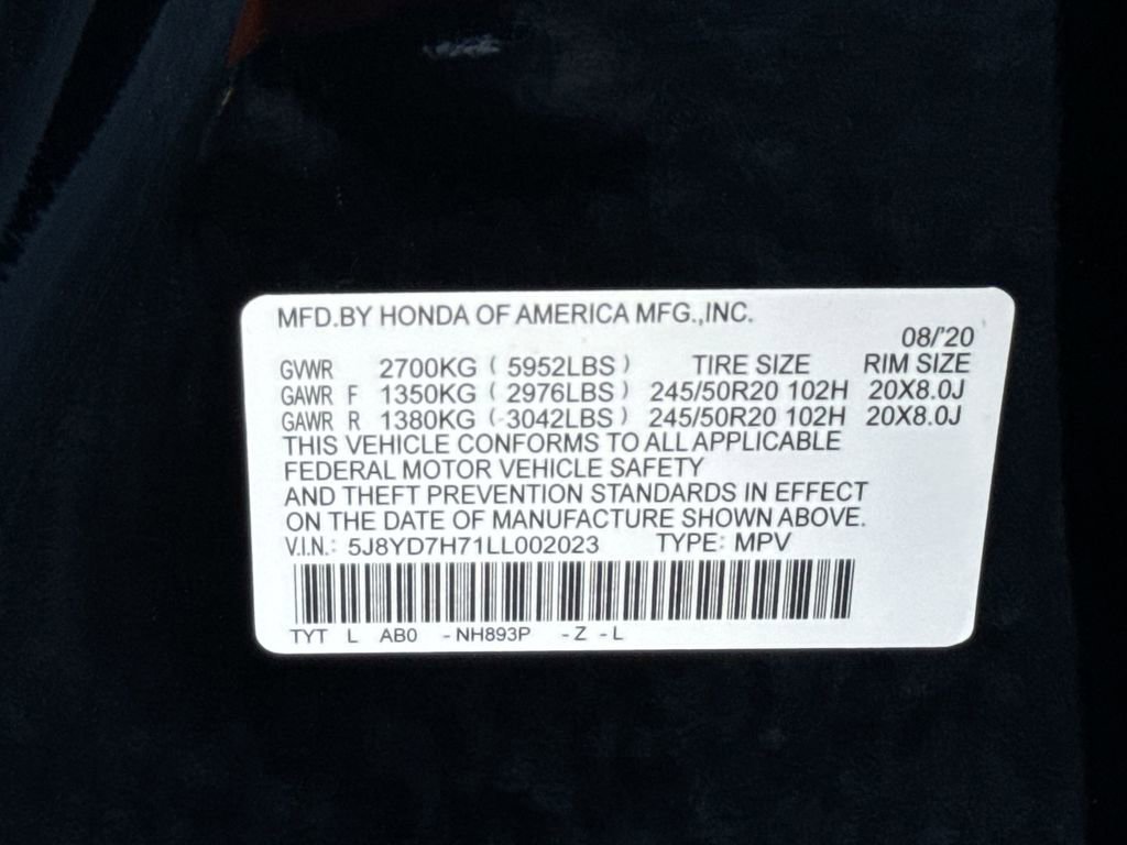 Used 2020 Acura MDX w/ Advance Package image 26