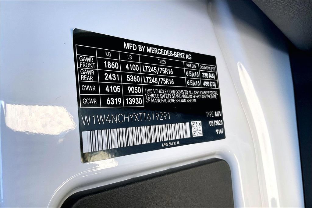 New 2026 Mercedes-Benz Sprinter 2500 image 12