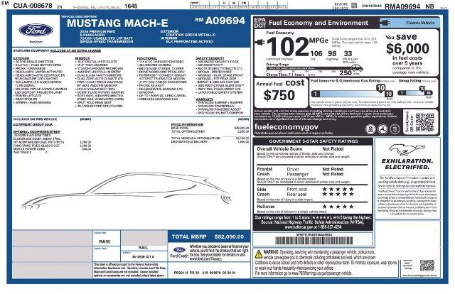 Certified 2024 Ford Mustang Mach-E Premium image 3