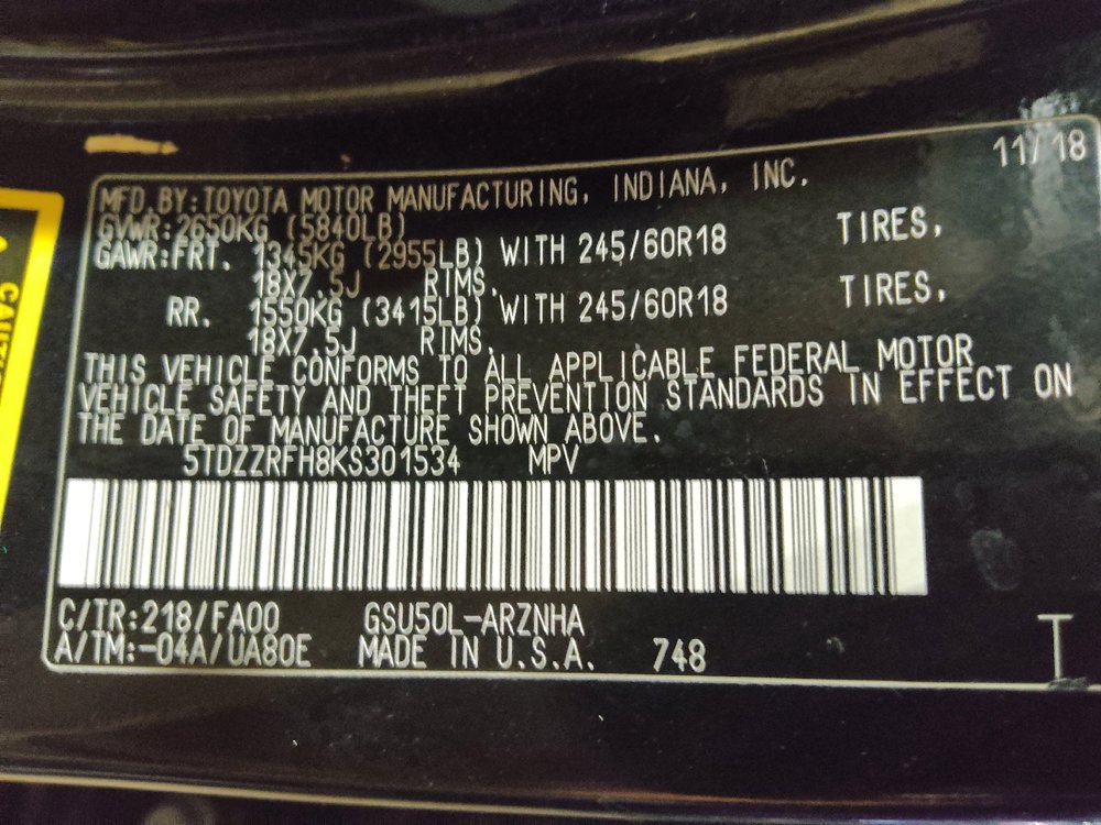 Used 2019 Toyota Highlander Plus FWD image 33