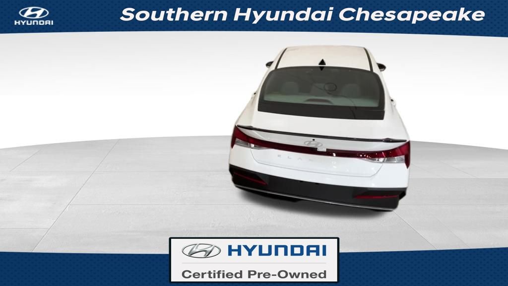 Certified 2025 Hyundai Elantra Sport