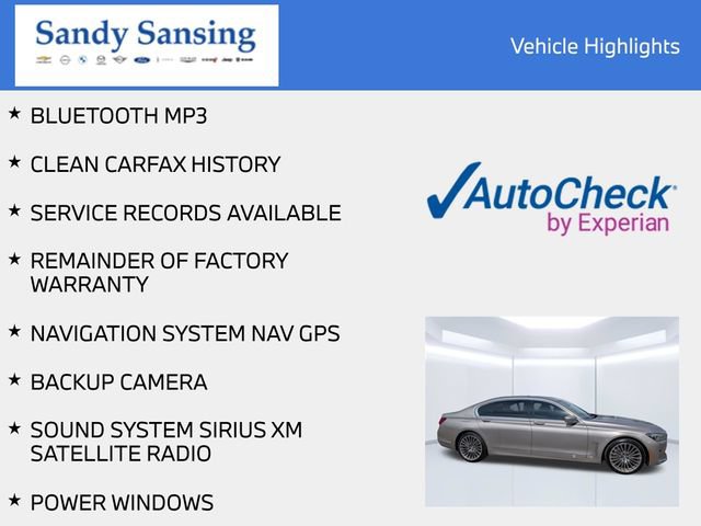 Used 2021 BMW 750i xDrive w/ Executive Package AWD/4WD image 7
