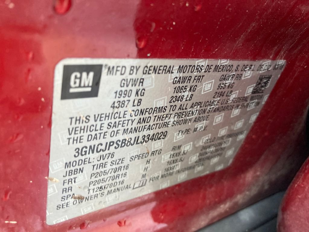 Used 2018 Chevrolet Trax LT w/ LT Convenience Package image 34