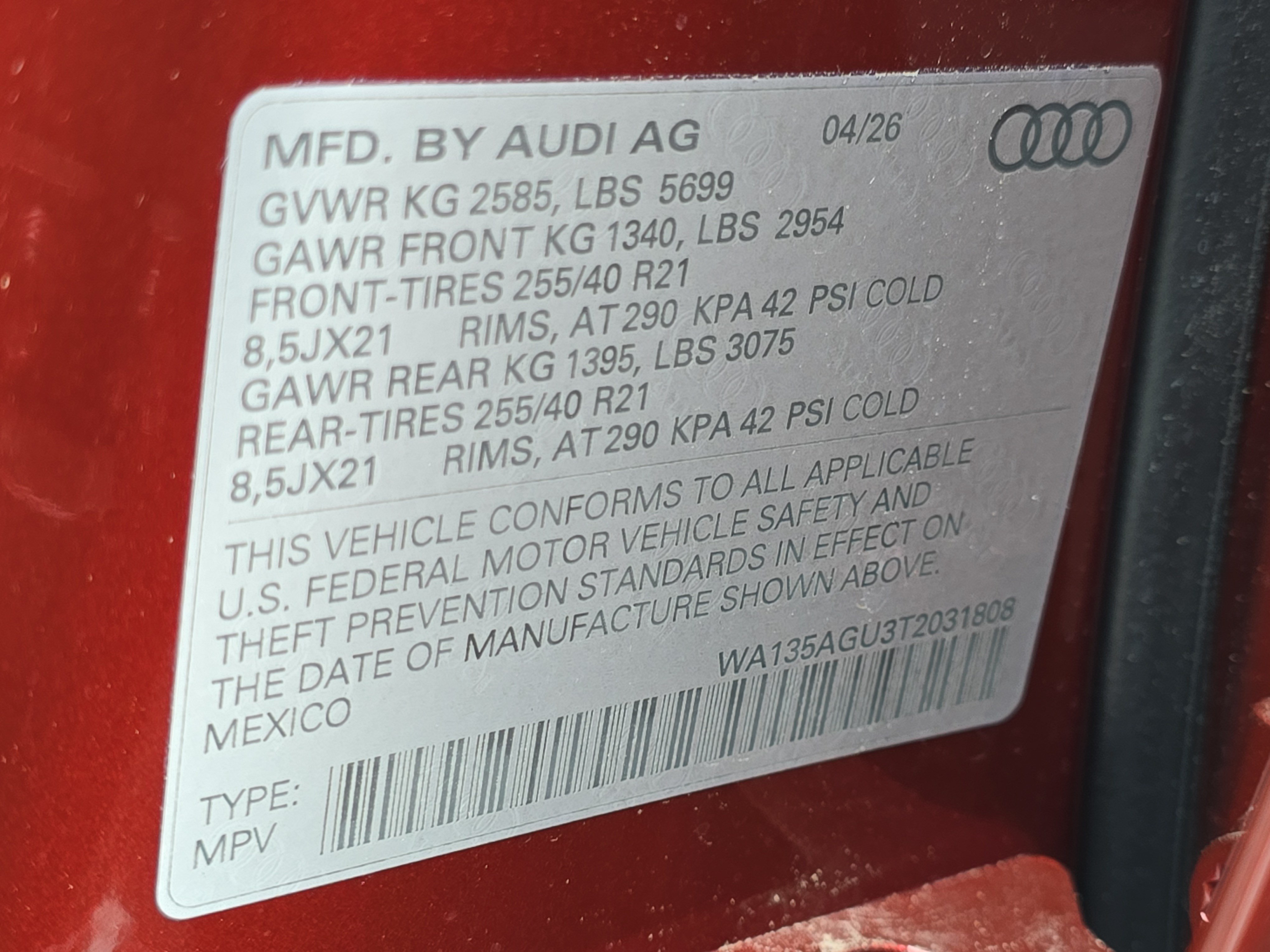 New 2026 Audi SQ5 Prestige AWD/4WD image 35