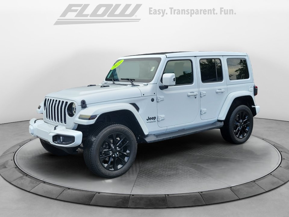 Used 2021 Jeep Wrangler Unlimited Sahara AWD/4WD image 4