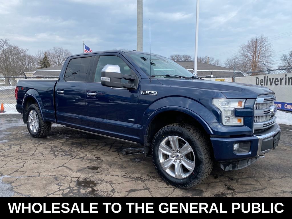 Used 2015 Ford F150 Platinum w/ Technology Package image 1