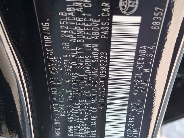 Used 2026 Toyota Camry LE image 29