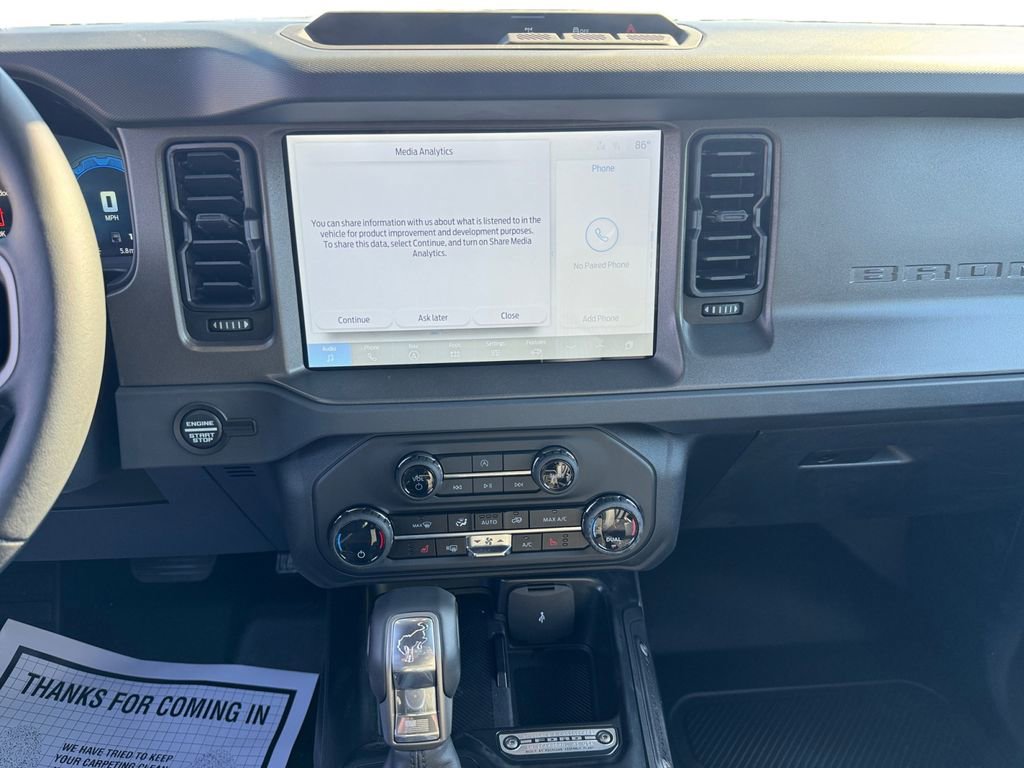 New 2025 Ford Bronco Big Bend AWD/4WD image 13