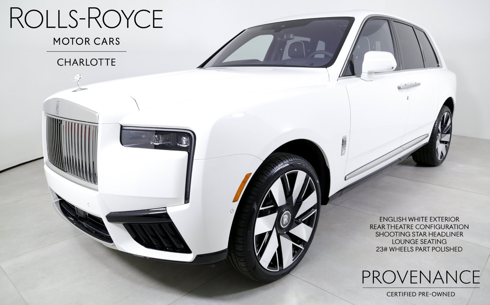 Certified 2025 Rolls-Royce Cullinan AWD/4WD image 1