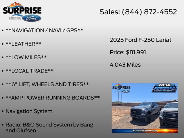 Used 2025 Ford F250 Lariat w/ Lariat Ultimate Package AWD/4WD image 23