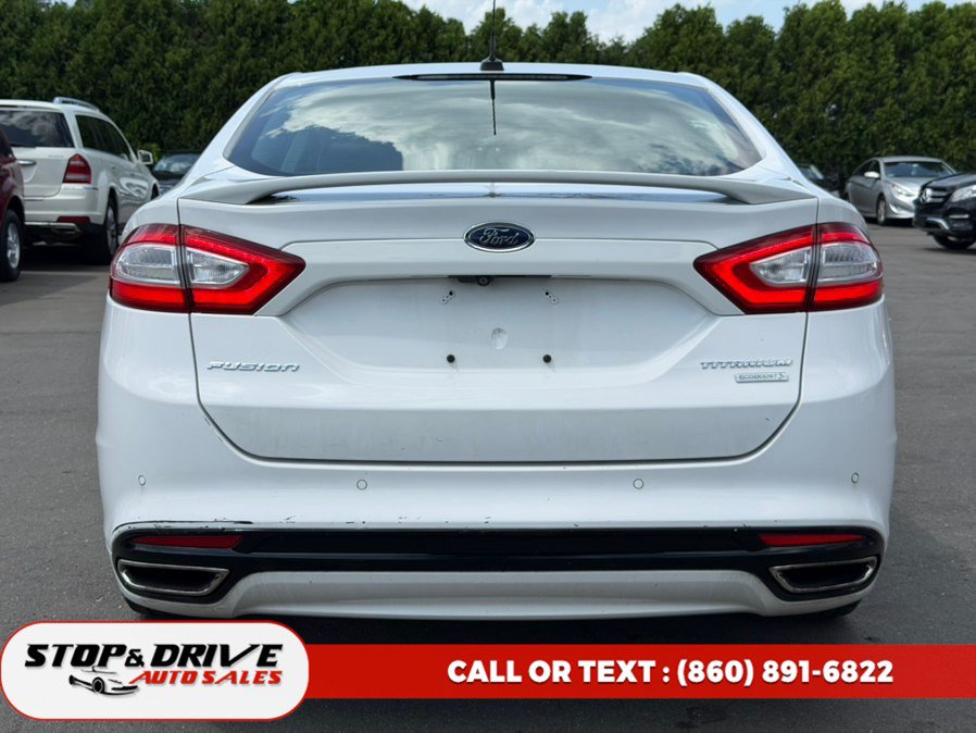 Used 2013 Ford Fusion Titanium w/ Titanium Driver Assist Pkg FWD image 6