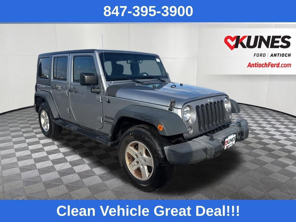 Used 2016 Jeep Wrangler Unlimited Sport w/ Quick Order Package 24S AWD/4WD image 2
