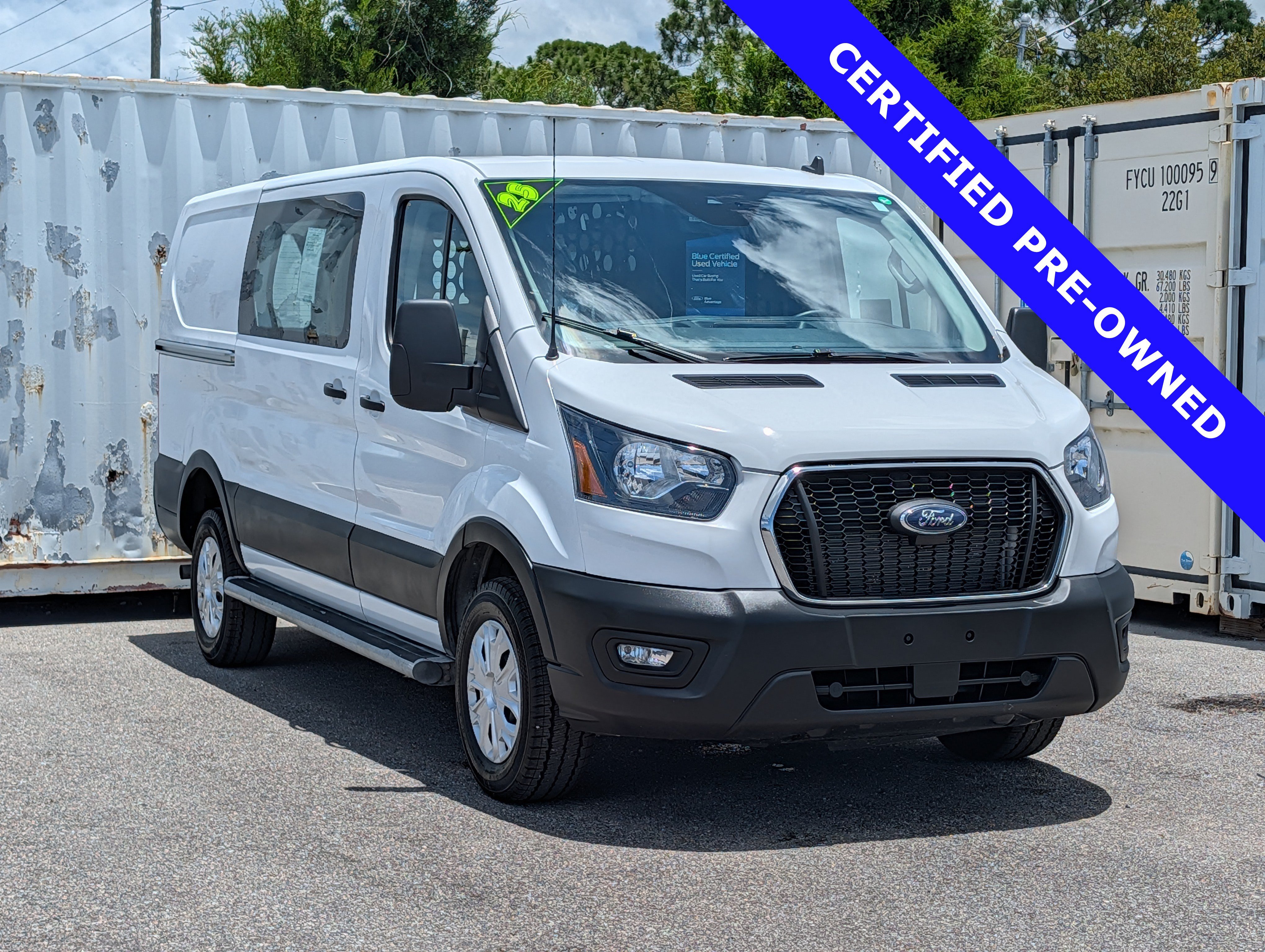 Certified 2025 Ford Transit 250 Low Roof w/ Exterior Upgrade Package RWD image 2