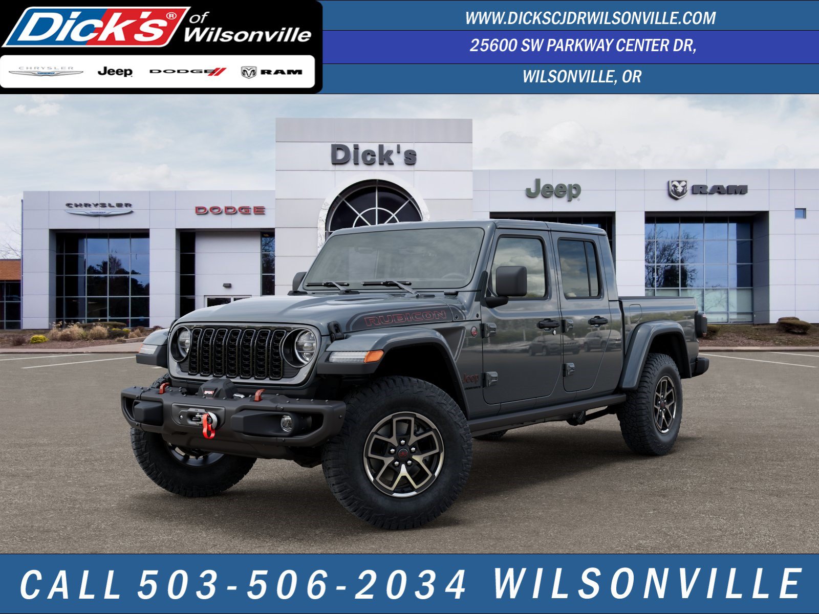 New 2026 Jeep Gladiator Rubicon