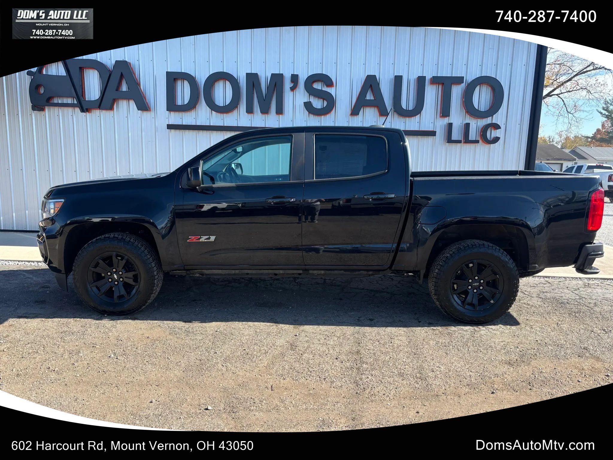 Used 2021 Chevrolet Colorado Z71 w/ Z71 Midnight Edition