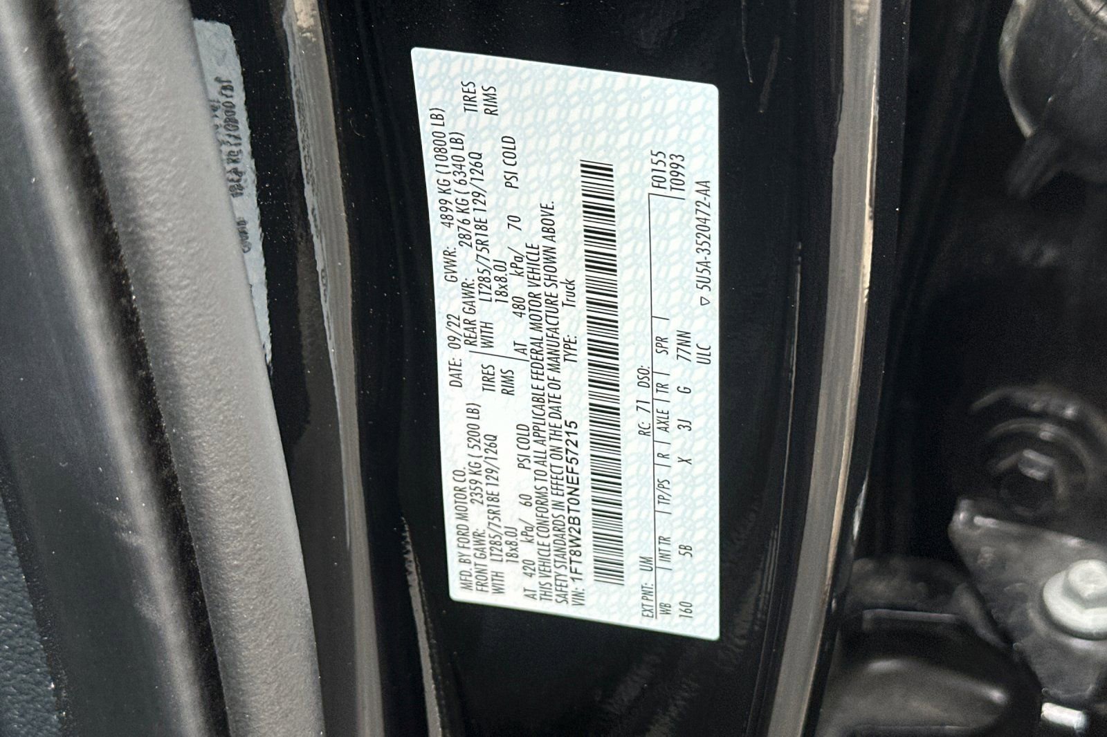 Used 2022 Ford F250 Lariat w/ Tremor Off-Road Package image 29