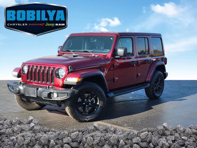 Used 2021 Jeep Wrangler Unlimited Sahara image 1