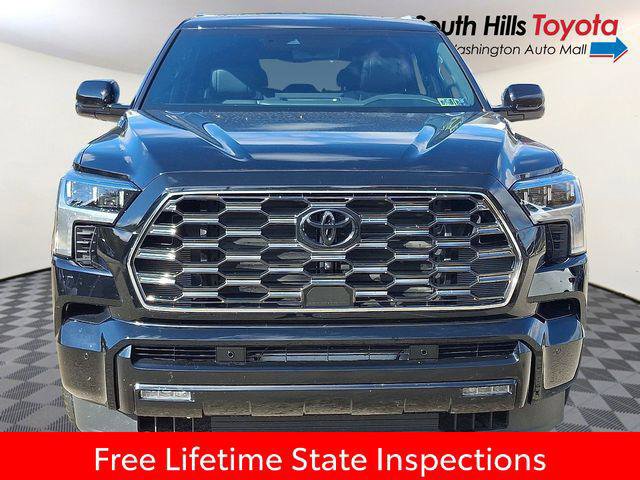 Certified 2025 Toyota Sequoia Platinum w/ TRD Off-Road Package AWD/4WD image 2