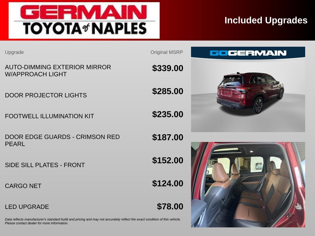 Used 2025 Subaru Forester Touring AWD/4WD image 4