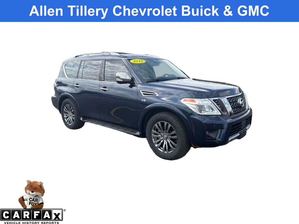 Used 2019 Nissan Armada Platinum w/ Captain's Chairs Package image 7