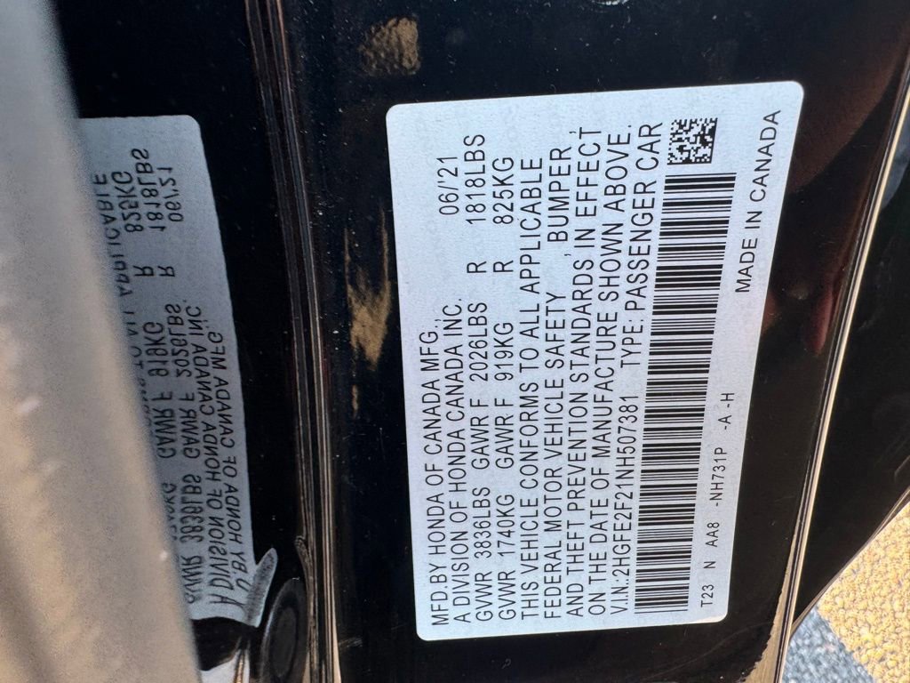 Used 2022 Honda Civic LX image 34