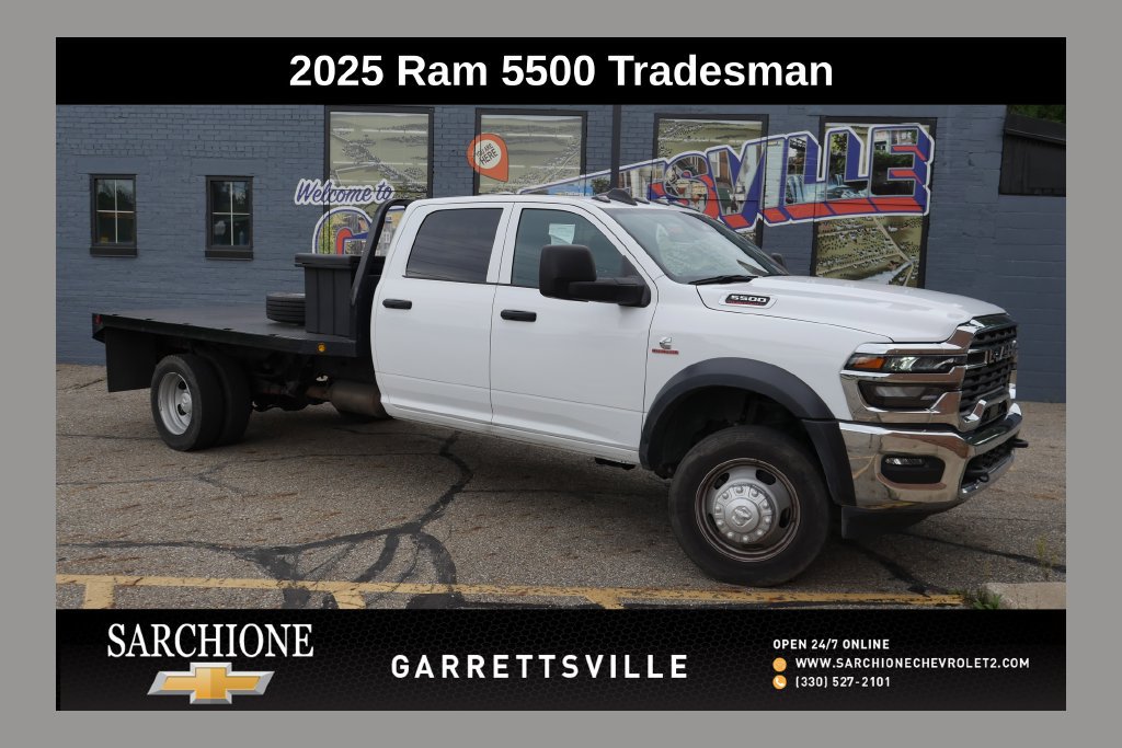 Used 2025 RAM 5500 Tradesman w/ Chrome Appearance Group