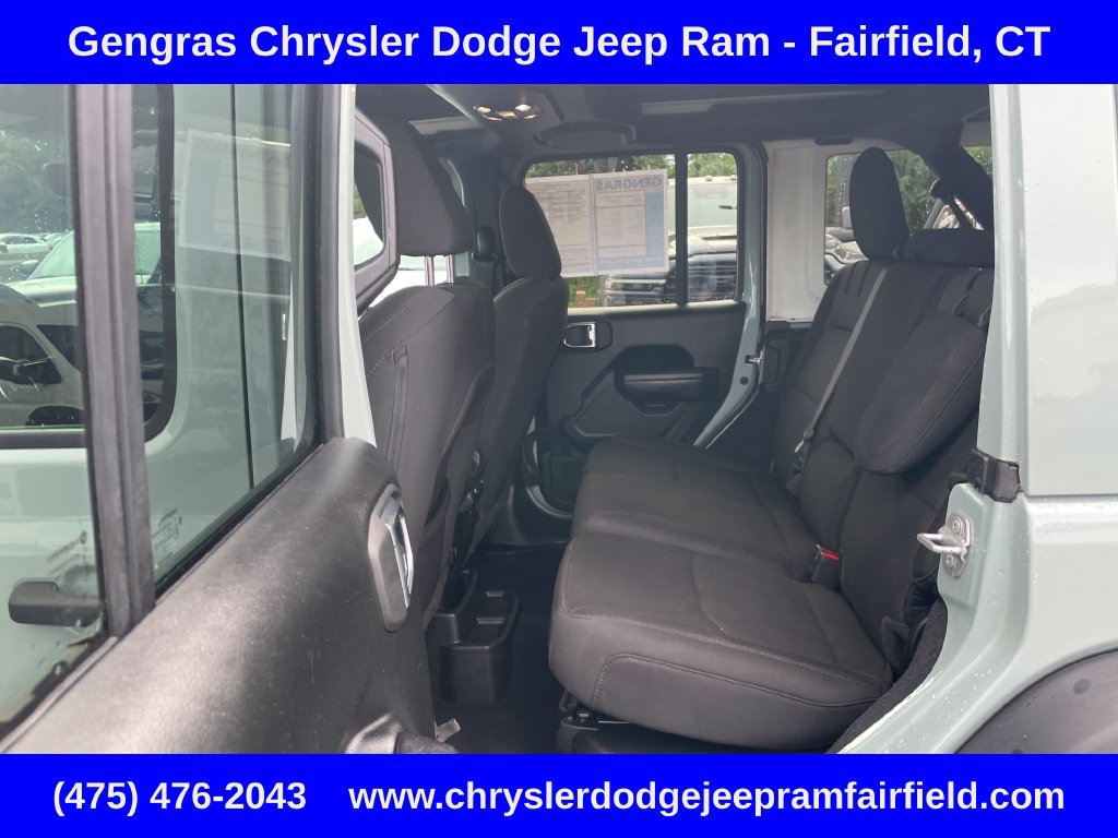 Certified 2023 Jeep Wrangler Unlimited w/ Sun & Screen Package AWD/4WD image 40
