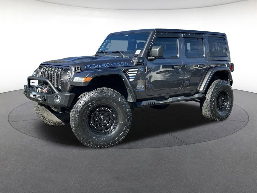 Certified 2021 Jeep Wrangler Unlimited Rubicon 4xe w/ Cold Weather Group