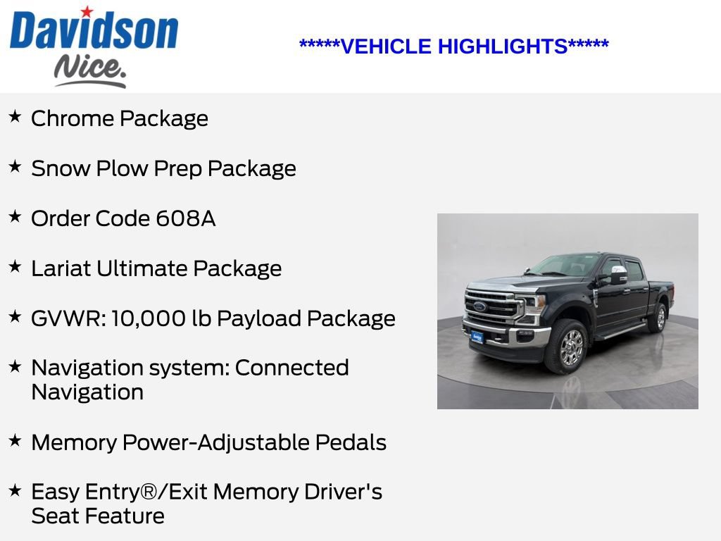 Used 2022 Ford F250 Lariat w/ Lariat Ultimate Package AWD/4WD image 5