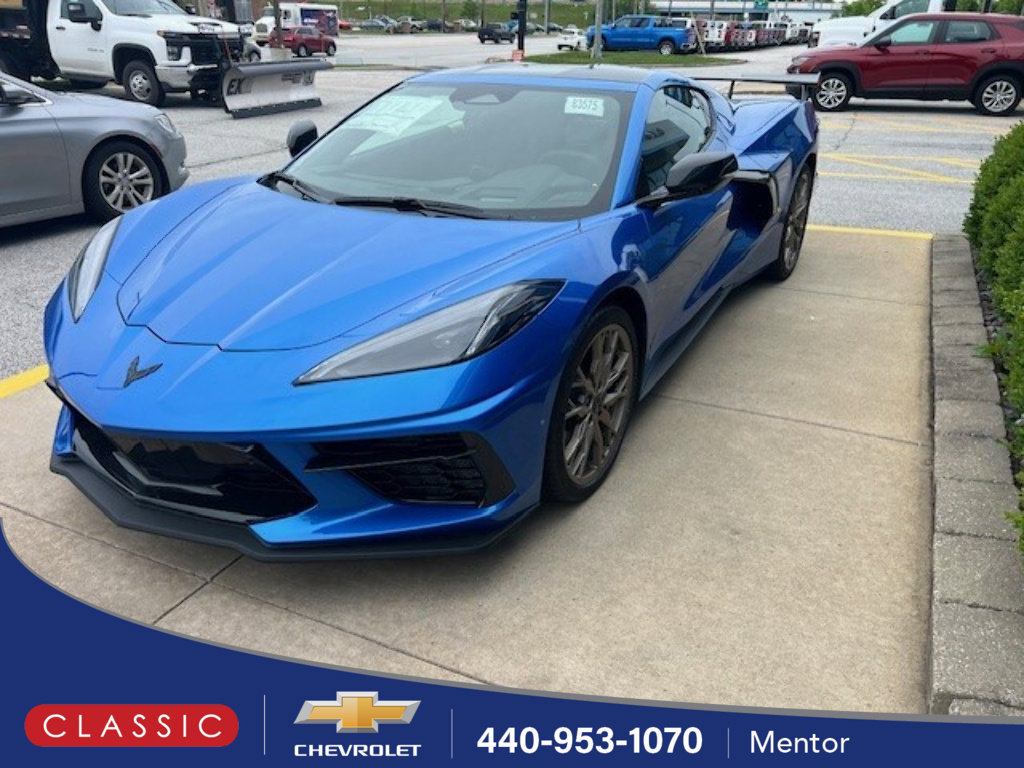 New 2025 Chevrolet Corvette Stingray Preferred Cpe w/ Z51 Performance Package