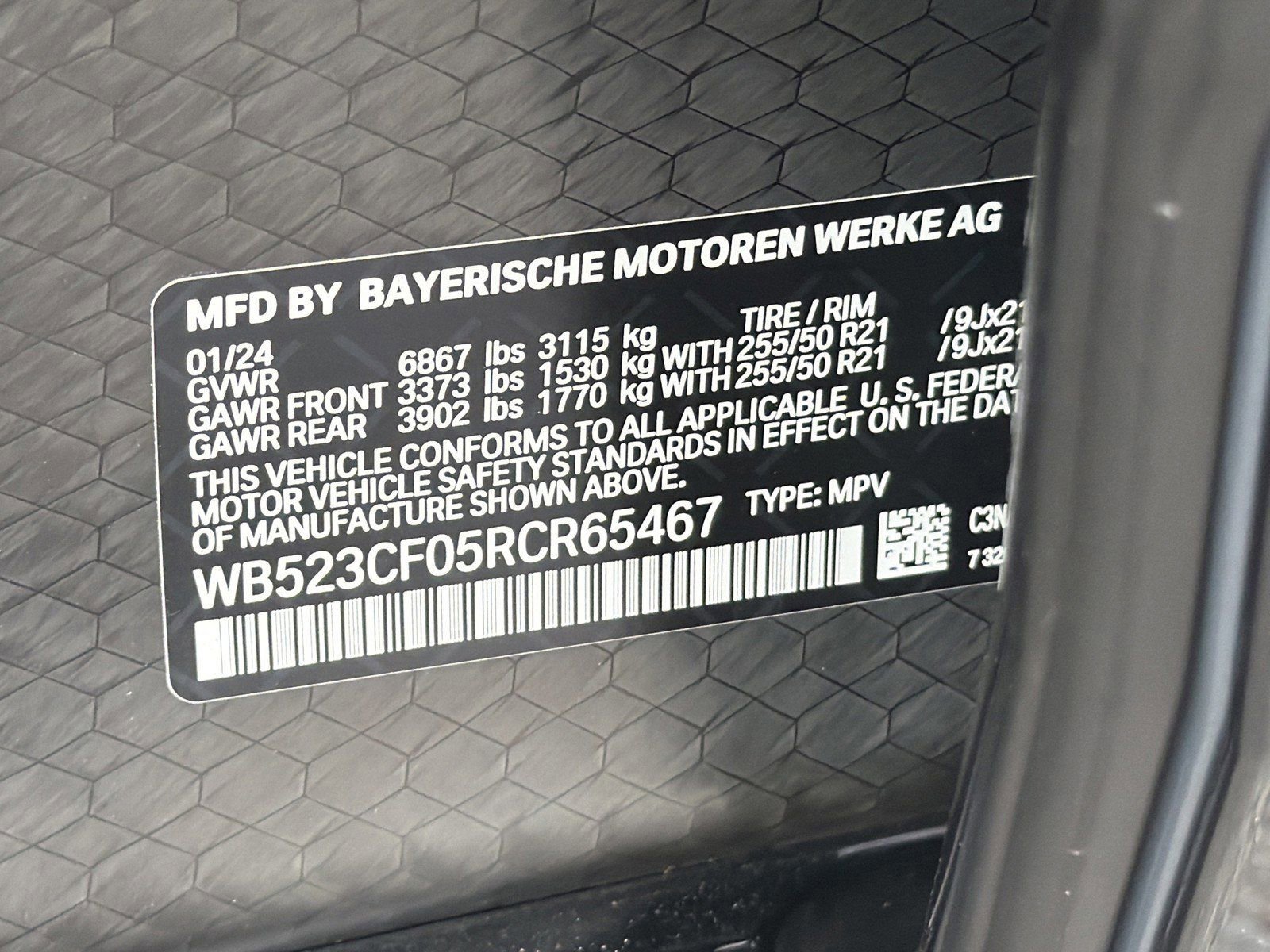 Certified 2024 BMW iX xDrive50 w/ Sport Package AWD/4WD image 38