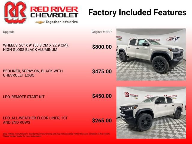 New 2026 Chevrolet Colorado Trail Boss AWD/4WD image 14