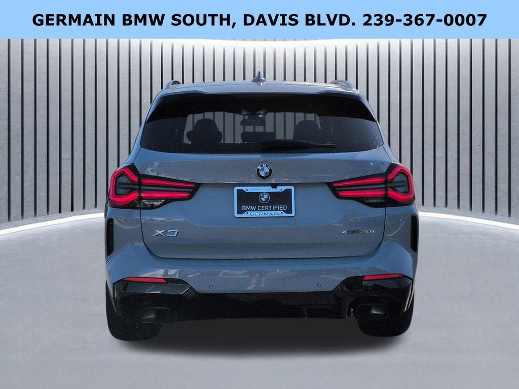Certified 2023 BMW X3 xDrive30i w/ M Sport Package image 6
