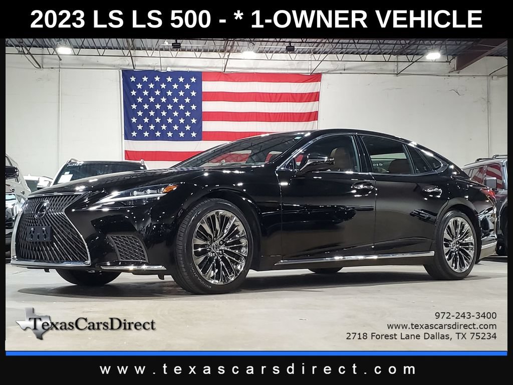 Used 2023 Lexus LS 500 w/ Interior Upgrade Package RWD image 1