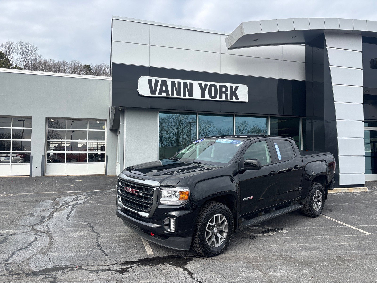 Certified 2021 GMC Canyon AT4 w/ Driver Alert Package image 1