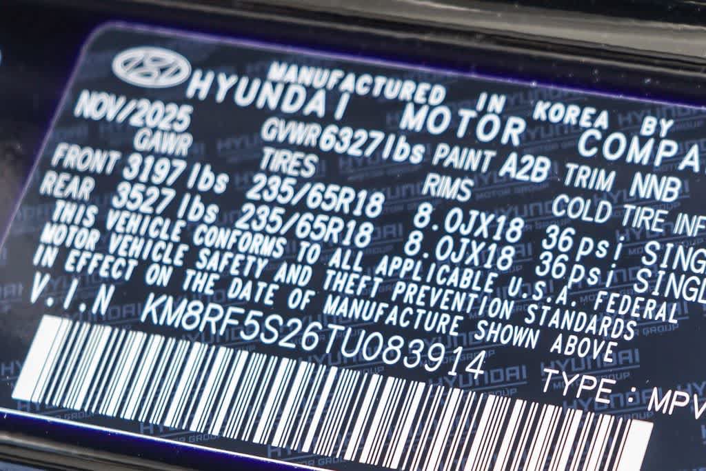 New 2026 Hyundai Palisade SE FWD image 29