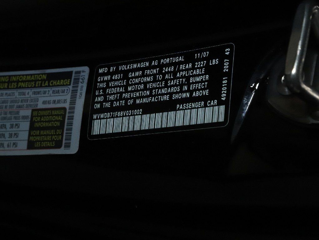 Used 2008 Volkswagen Eos VR6 image 28