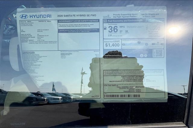 New 2026 Hyundai Santa Fe SE image 14