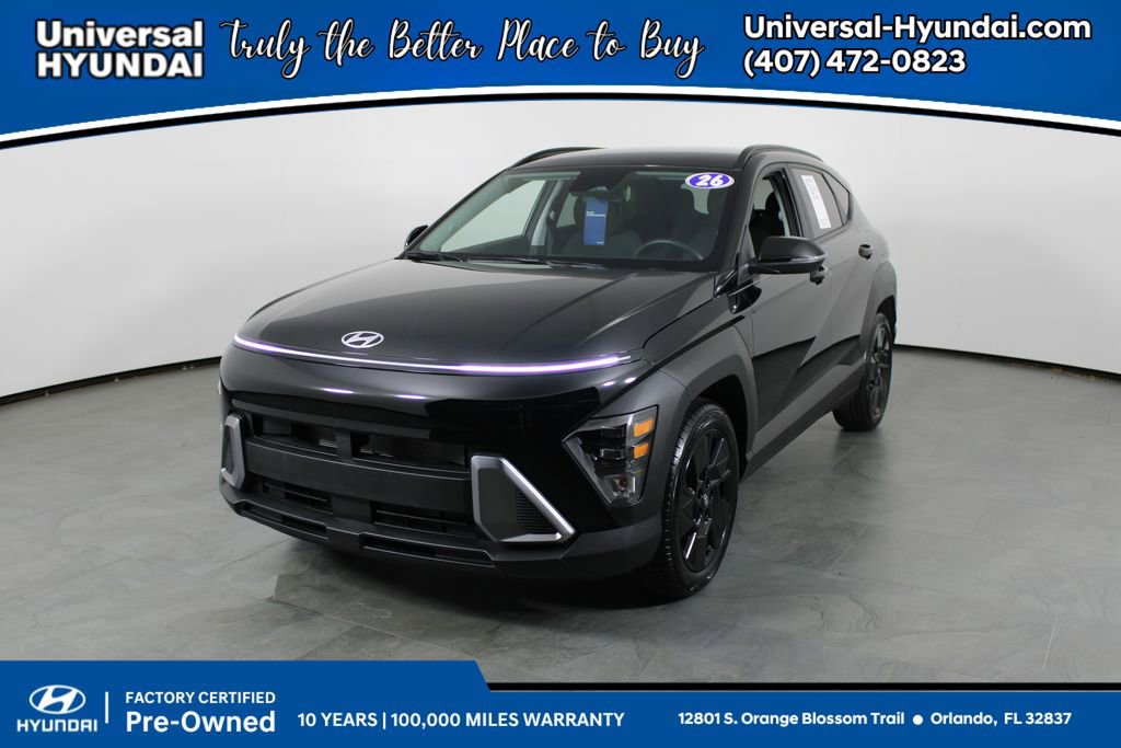 Certified 2026 Hyundai Kona SEL Sport FWD image 1