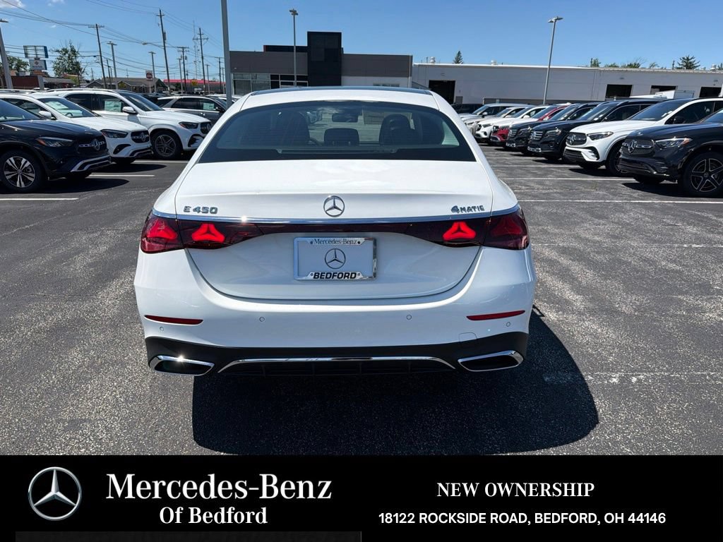 New 2026 Mercedes-Benz E 450 4MATIC Sedan image 5
