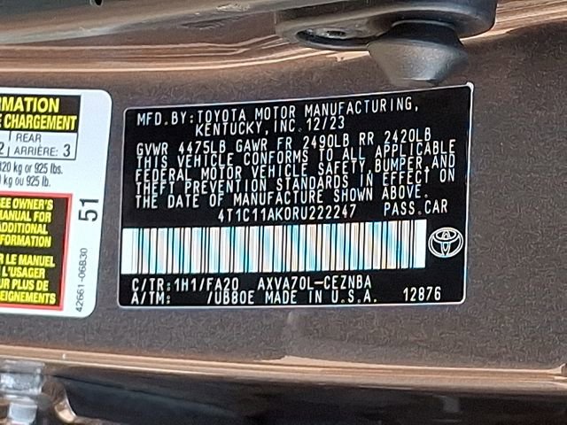 Used 2024 Toyota Camry LE image 30