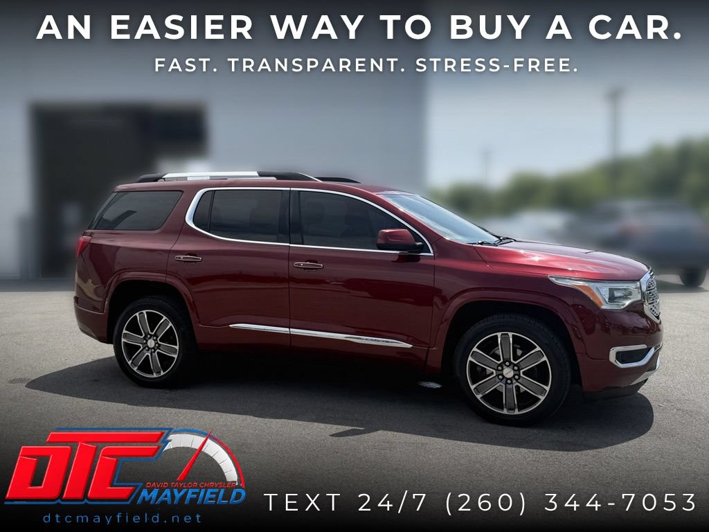 Used 2018 GMC Acadia Denali w/ Technology Package