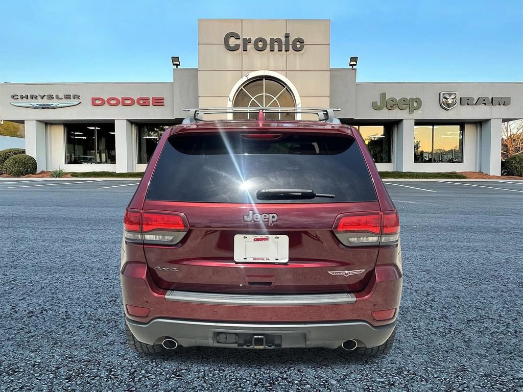 Used 2017 Jeep Grand Cherokee Trailhawk w/ Trailhawk Luxury Group AWD/4WD image 4