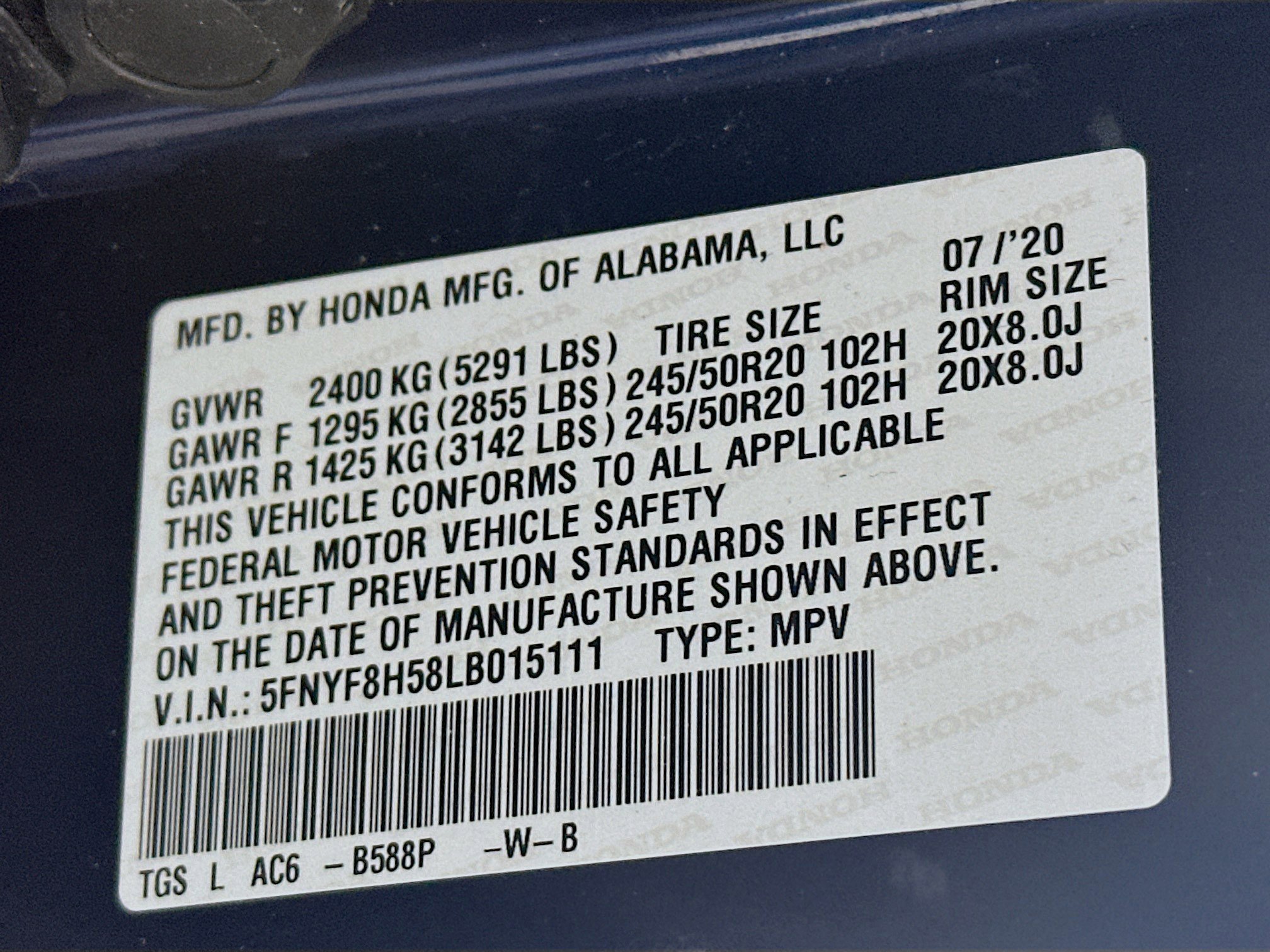 Used 2020 Honda Passport EX-L image 12